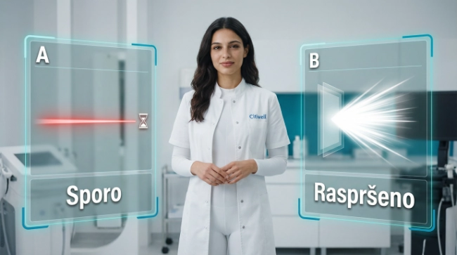 Poređenje IPL-a i lasera